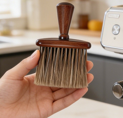 Coffee grinder cleaning brush - coffee,