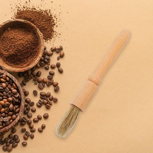 Coffee grinder cleaning - grinder, brush