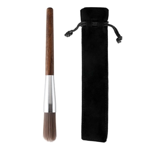 Coffee grinder cleaning - coffee, brush
