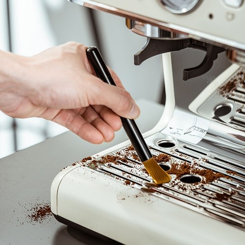 Coffee grinder cleaning brush - coffee,