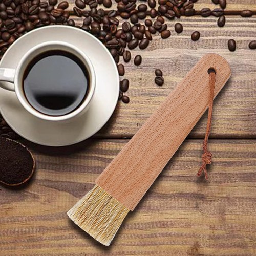 Coffee grinder cleaning - grinder, brush