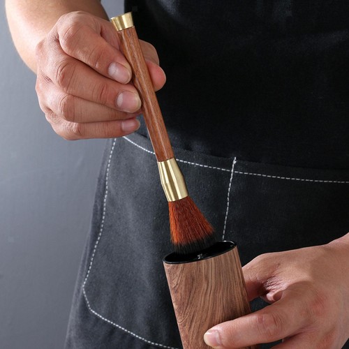 Coffee grinder cleaning brush - coffee,