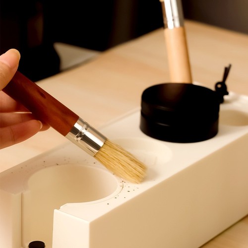 Wood handle coffee cleaning - handle,